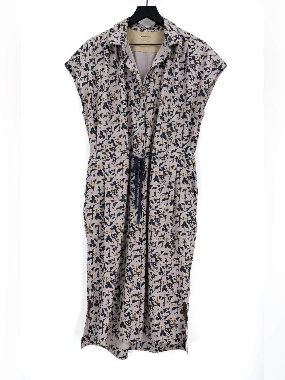 REI CO-OP Sun Up Shirt Dress Pink/Grey L